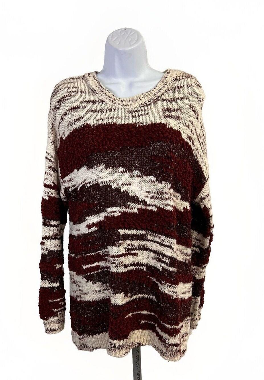 Mango Chunky Oversized Sweater Woman’s Size Large